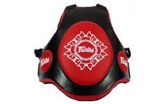 Защитный жилет тренера из Таиланда Fairtex TV2 red black