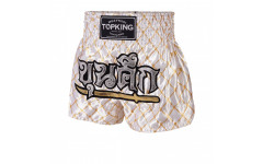 Шорты для бокса TKTBS213 white-gold XL