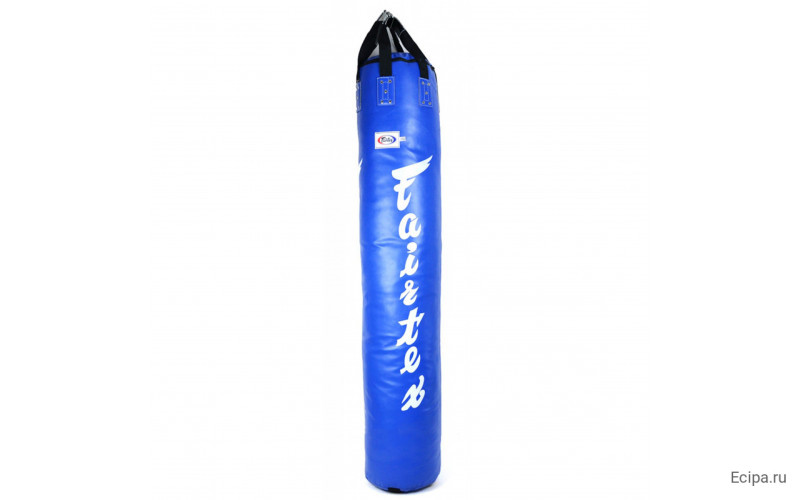 Боксерский мешок HB6 Fairtex blue Muaythai Banana Bag (БЕЗ НАПОЛНЕНИЯ)