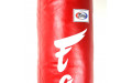 Боксерский мешок HB6 Fairtex red Muaythai Banana Bag (БЕЗ НАПОЛНЕНИЯ)