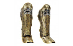 Защита голени Top King Shinguards "Super Snake" TKSGSS02 Black (Gold) - M