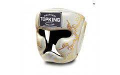 Боксерский шлем TKHGSS-02 WH\GD Gold "Snake Edition" Head Guard XL Боксерский шлем TKHGSS-02 WH\GD Gold "Snake Edition" Head Guard XL