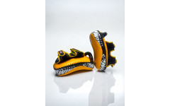 Тайские пэды Twins Special KPL12 yellow/black - M
