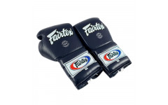 Перчатки боксерские на шнурке Fairtex BGL7 blue 10 oz