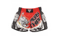 Шорты для бокса BORN TO BE TIGER WHITE-RED M