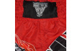Шорты для бокса BORN TO BE TIGER WHITE-RED M