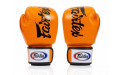 Боксерские перчатки Fairtex BGV19 orange 12 oz