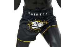 Шорты для бокса Fairtex BS1903 (черный-золотой) XL