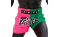 Шорты для бокса Fairtex BS1911 (розовый-зеленый) L Шорты для бокса Fairtex BS1911 (розовый-зеленый) L