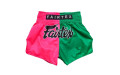 Шорты для бокса Fairtex BS1911 (розовый-зеленый) L