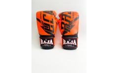 Боксерские перчатки Raja model 3 orange 10 oz