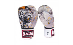 Боксёрские перчатки Raja White Tiger 16 oz